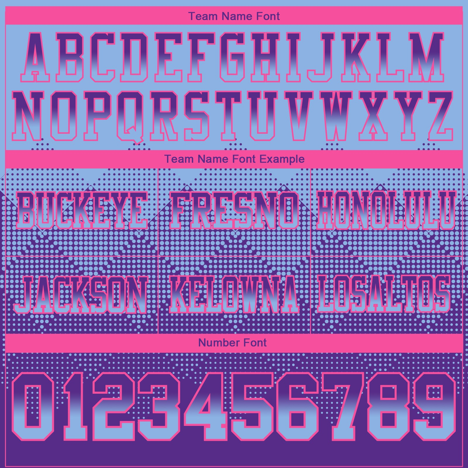 Custom Light Blue Purple-Pink Mesh Authentic Gradient Square Shape Flag Football Jersey