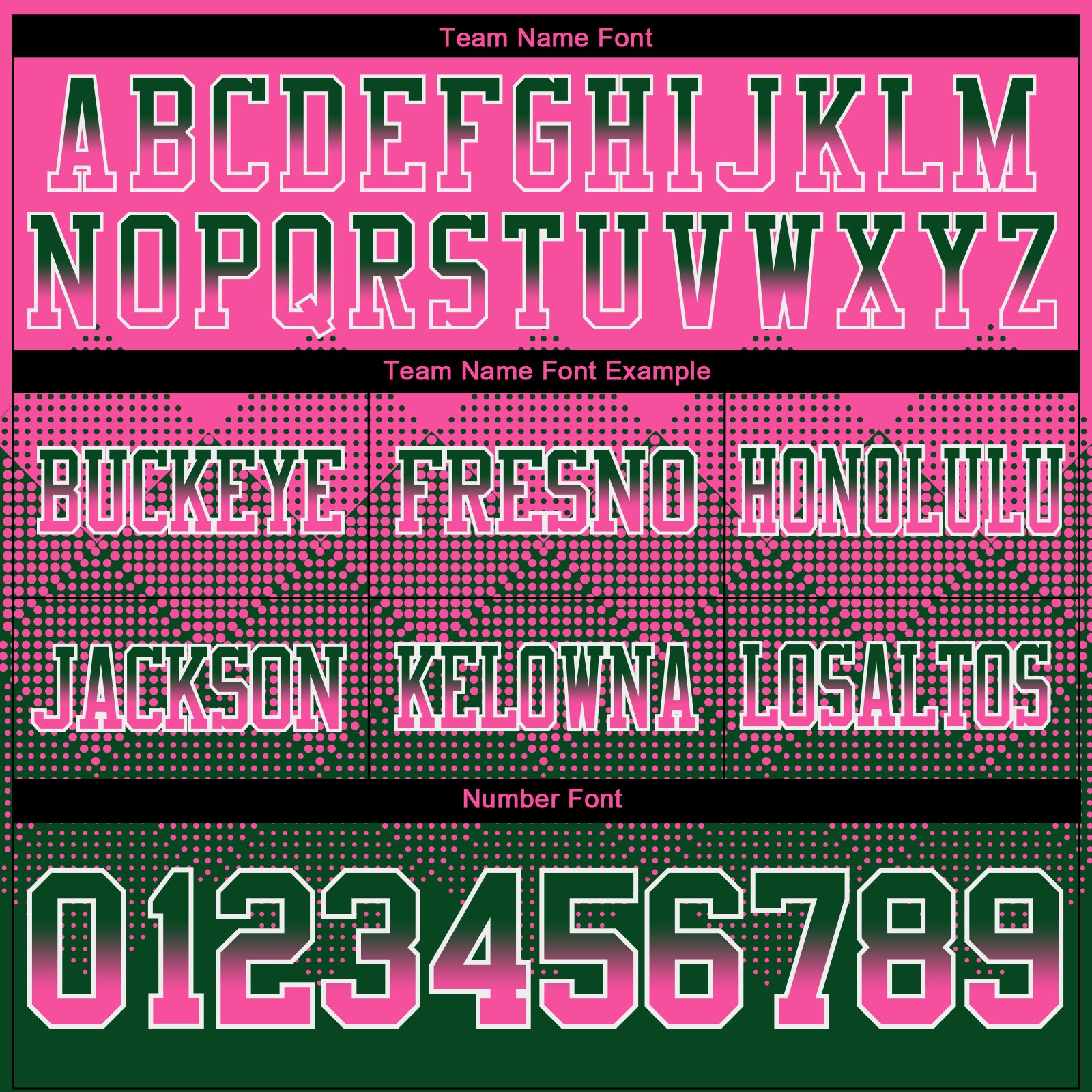 Custom Pink Green-White Mesh Authentic Gradient Square Shape Flag Football Jersey