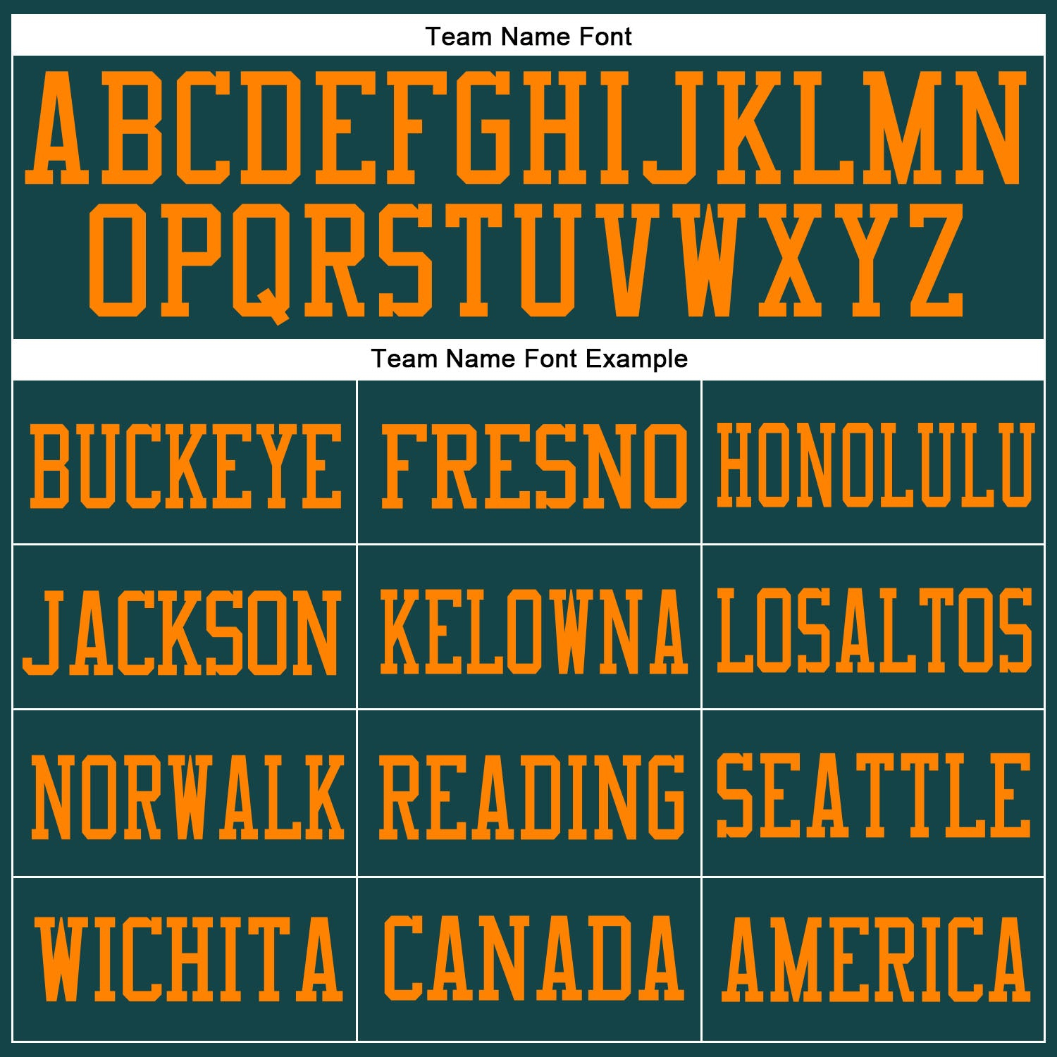 Custom Midnight Green Bay Orange Mesh Authentic Football Jersey