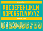 Custom Aqua Yellow-White Mesh Drift Fashion Football Jersey