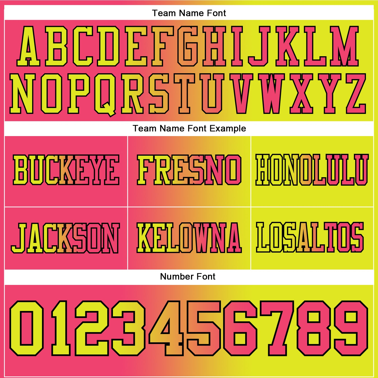 Custom Neon Yellow Neon Pink-Black Mesh Authentic Gradient Fashion Football Jersey