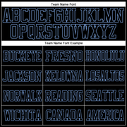 Custom Black Black-Orange Mesh Authentic Football Jersey