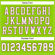 Custom Neon Green White-Burgundy Mesh Authentic Football Jersey