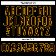 Custom Brown Gold-Black Mesh Authentic Football Jersey