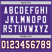 Custom Purple Red-Black Mesh Authentic Throwback Football Jersey