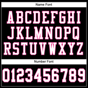 Custom Black White-Pink Mesh Authentic Football Jersey
