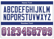 Custom White Royal-Red Mesh Drift Fashion Football Jersey