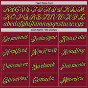 Custom Maroon Black-Old Gold Authentic Throwback Basketball Jersey