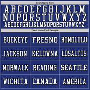 Custom Royal Black-White Mesh Authentic Football Jersey