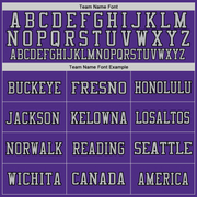 Custom Purple Gray-Black Mesh Authentic Football Jersey