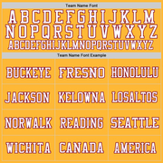 Custom Gold White-Maroon Mesh Authentic Throwback Football Jersey