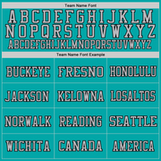 Custom Aqua Gray-Black Mesh Authentic Football Jersey