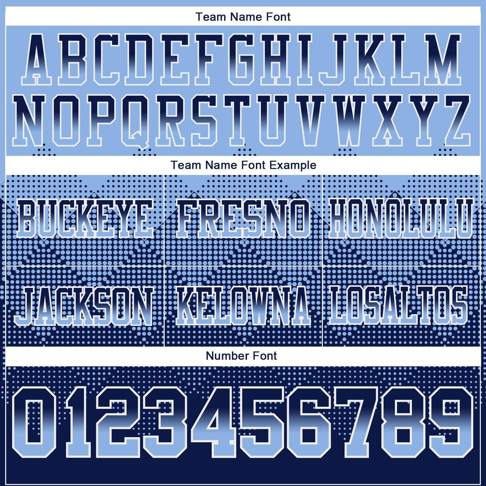 Custom Light Blue Navy-White Mesh Authentic Gradient Square Shape Flag Football Jersey