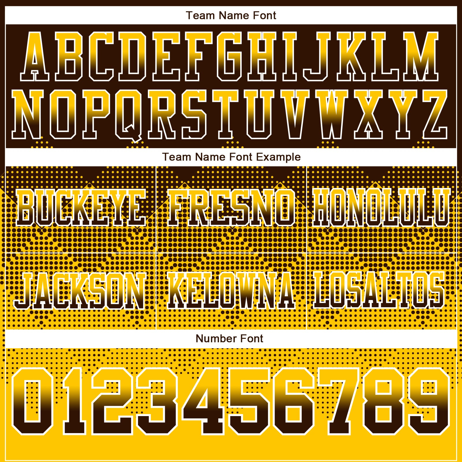 Custom Brown Yellow-White Mesh Authentic Gradient Square Shape Flag Football Jersey