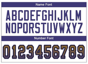 Custom Old Gold Purple-Black Mesh Drift Fashion Football Jersey