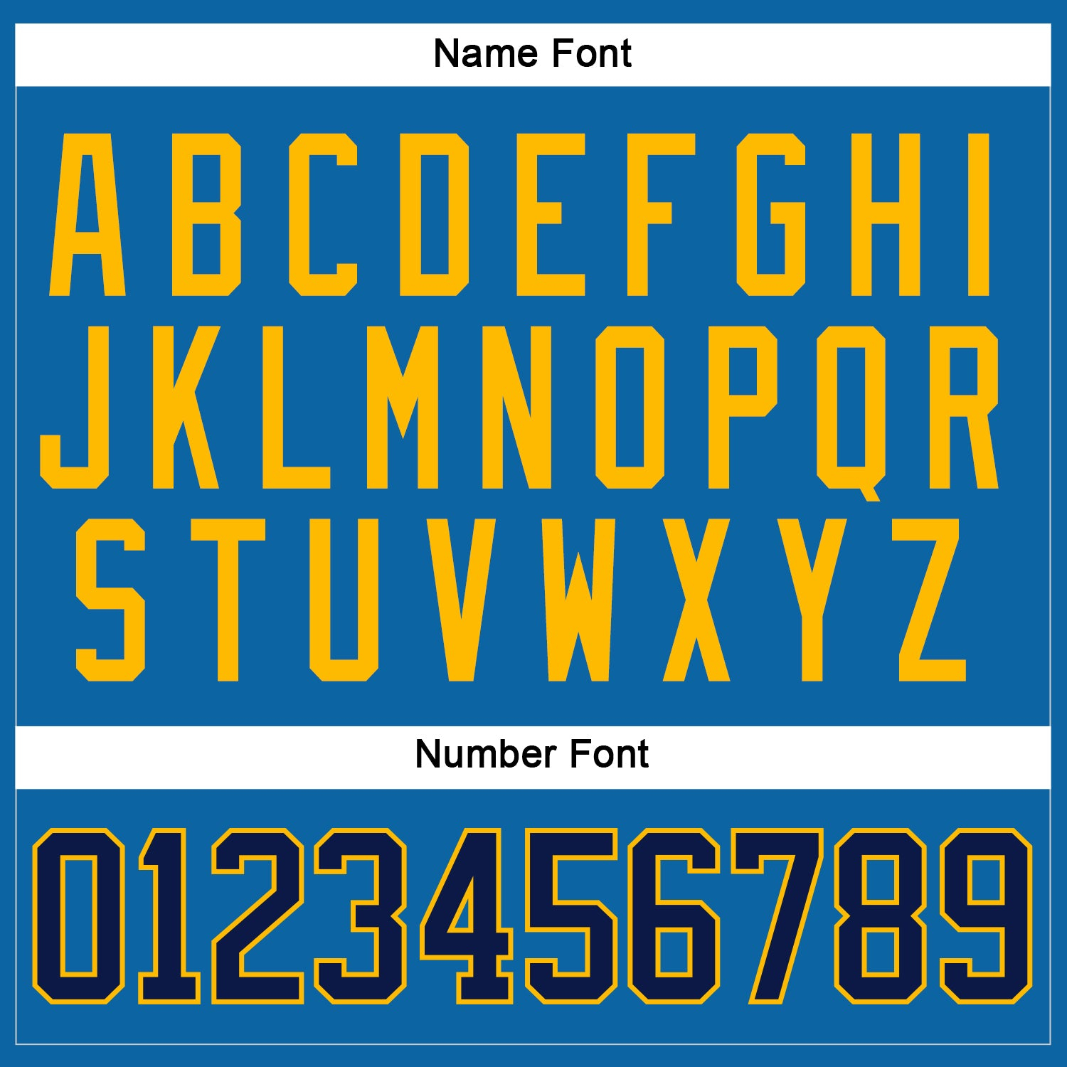 Custom Blue Navy-Gold Hockey Jersey