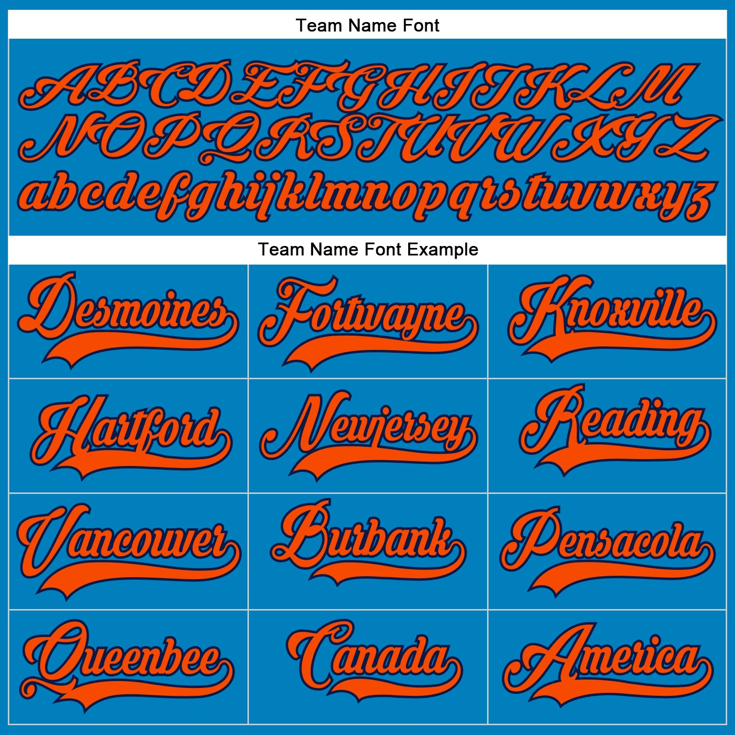 Custom Blue Orange-Navy Hockey Lace Neck Jersey