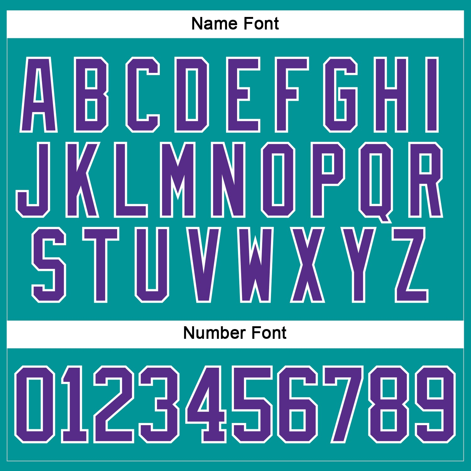 Custom Aqua Purple-White Hockey Jersey