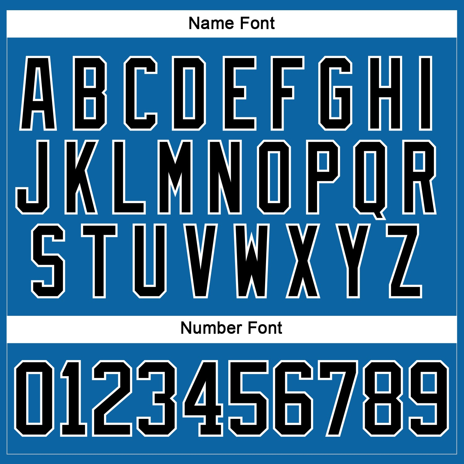 Custom Blue Black-White Hockey Jersey