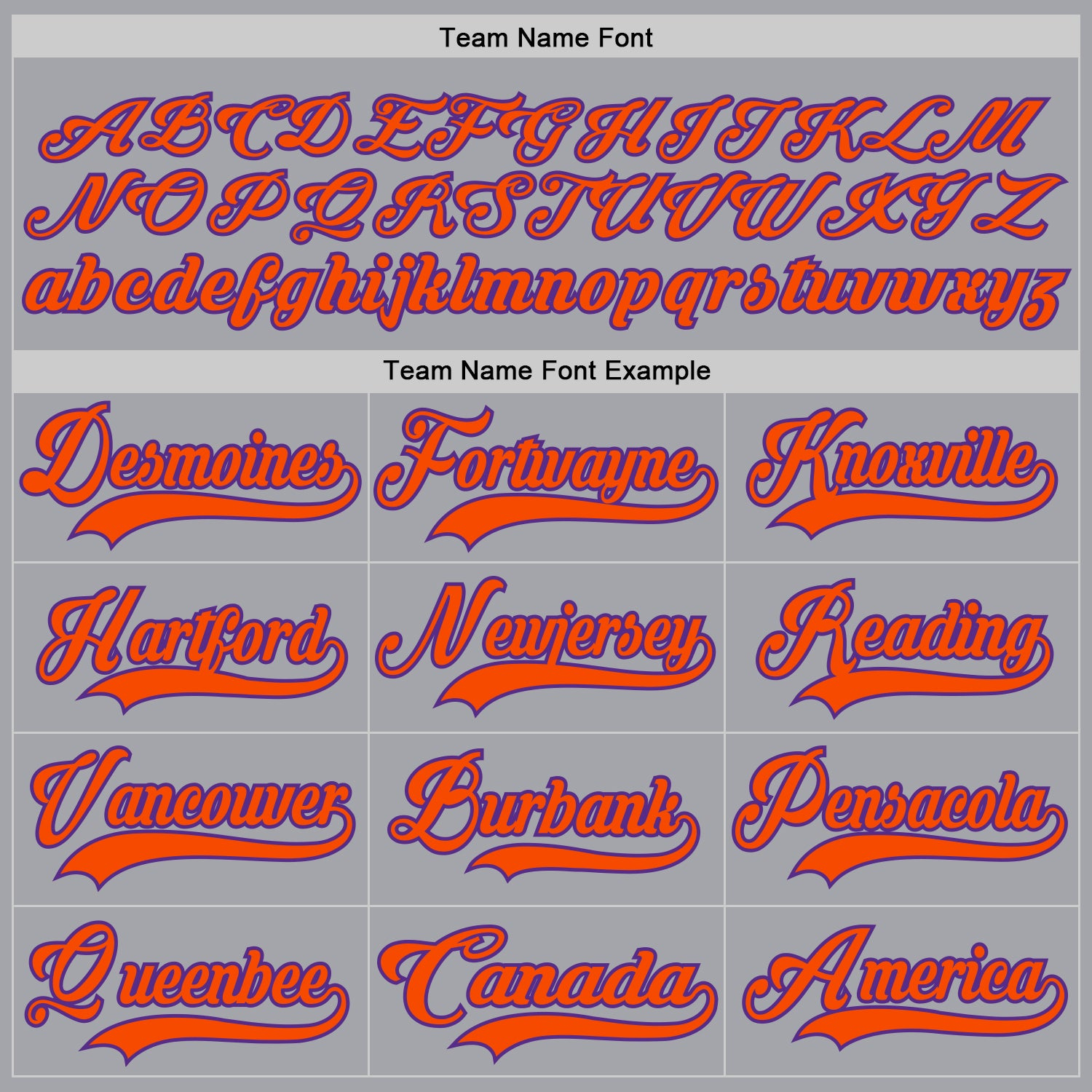 Custom Gray Orange-Purple Hockey Lace Neck Jersey