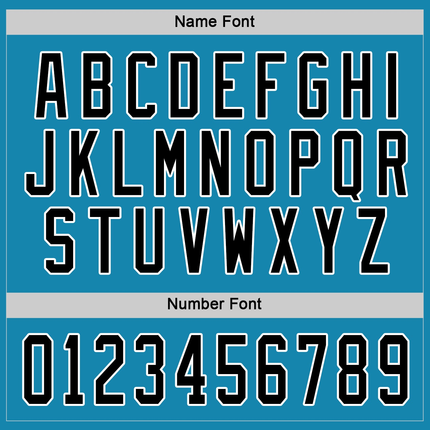 Custom Panther Blue Black-White Hockey Jersey