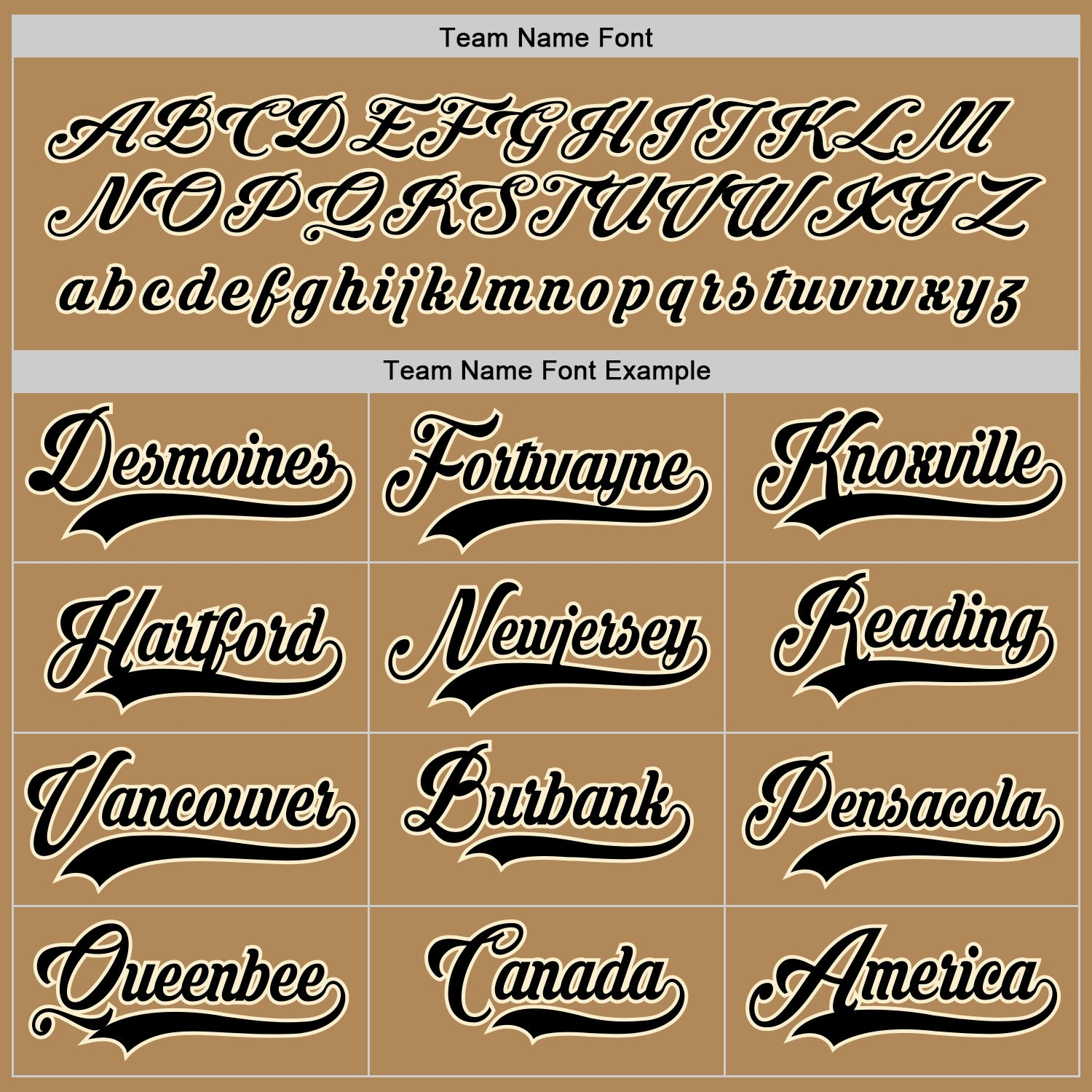 Custom Old Gold Black-Cream Hockey Jersey