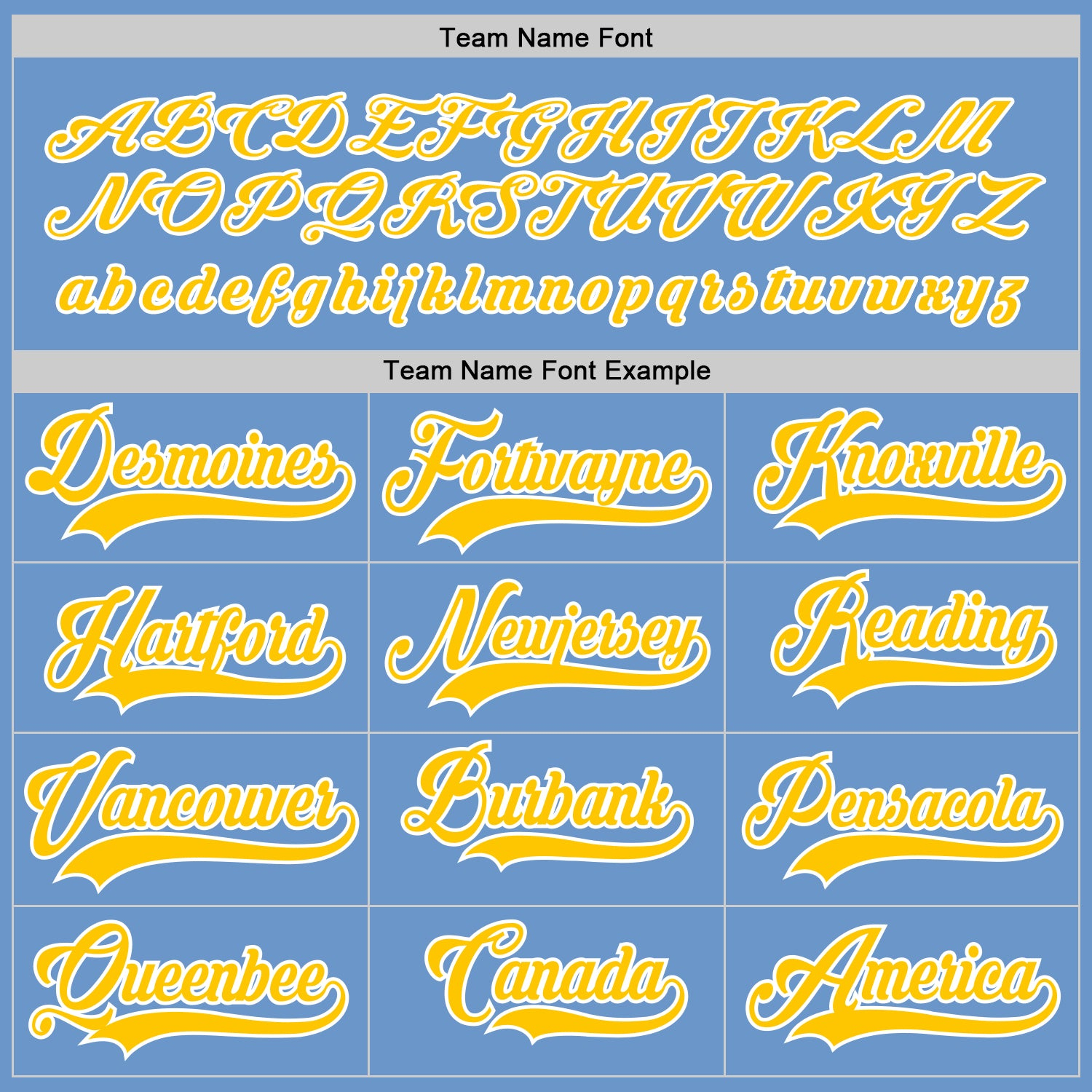 Custom Light Blue Gold-White Hockey Jersey