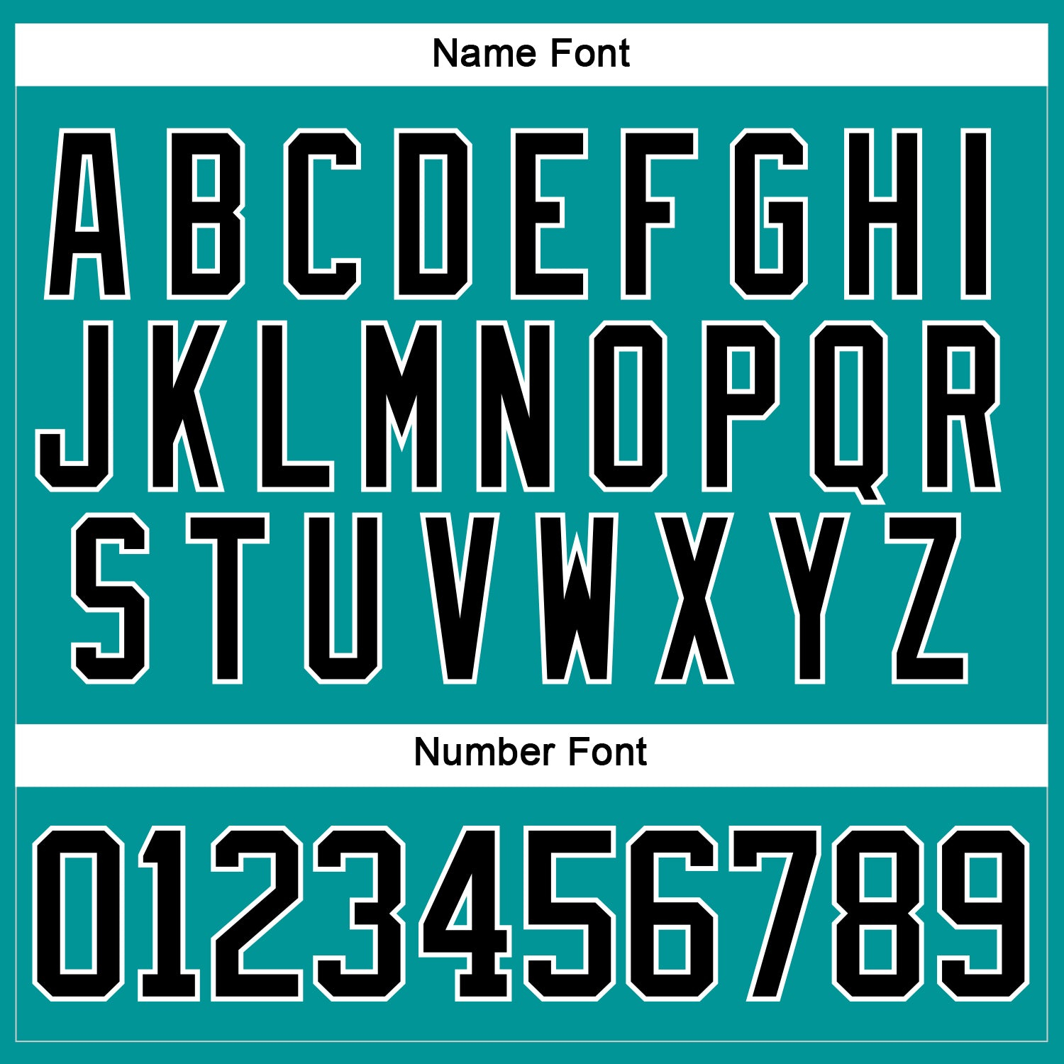 Custom Aqua Black-White Hockey Jersey