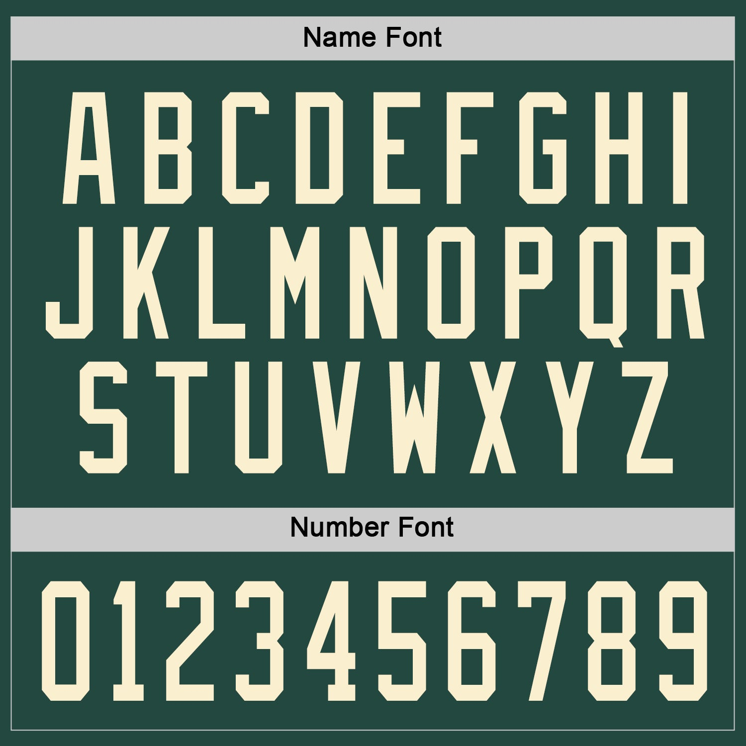 Custom Green Cream Hockey Jersey