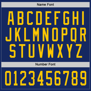 Custom Royal Gold Hockey Jersey