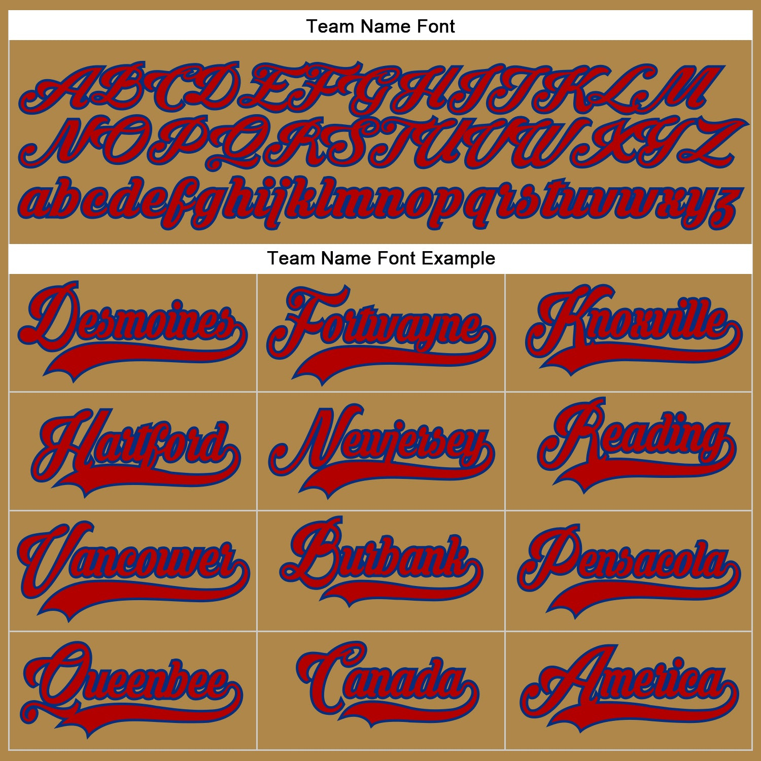 Custom Old Gold Red-Royal Hockey Lace Neck Jersey