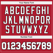 Custom Stitched Red White-Gray Sports Pullover Sweatshirt Hoodie