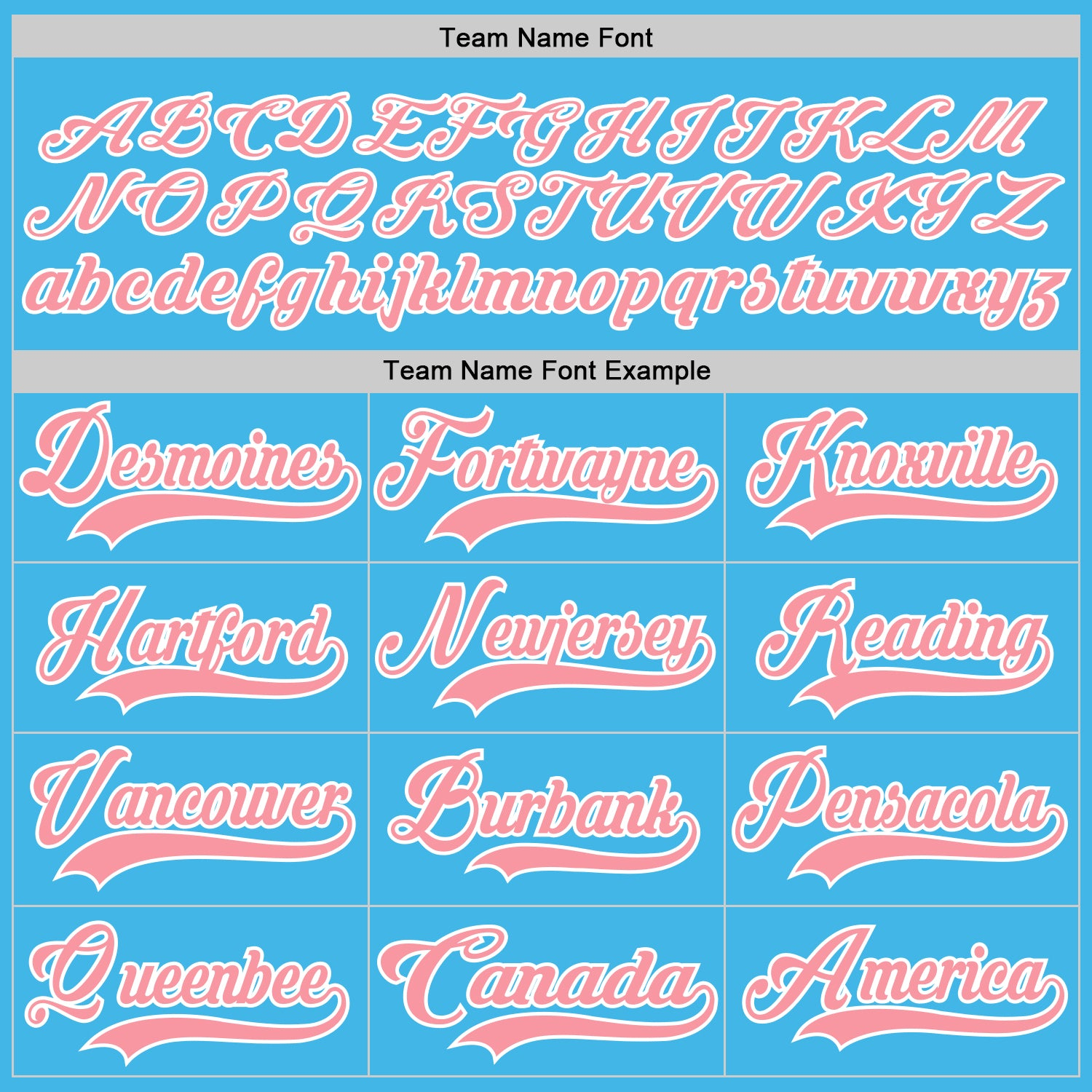 Custom Sky Blue Medium Pink-White Hockey Lace Neck Jersey