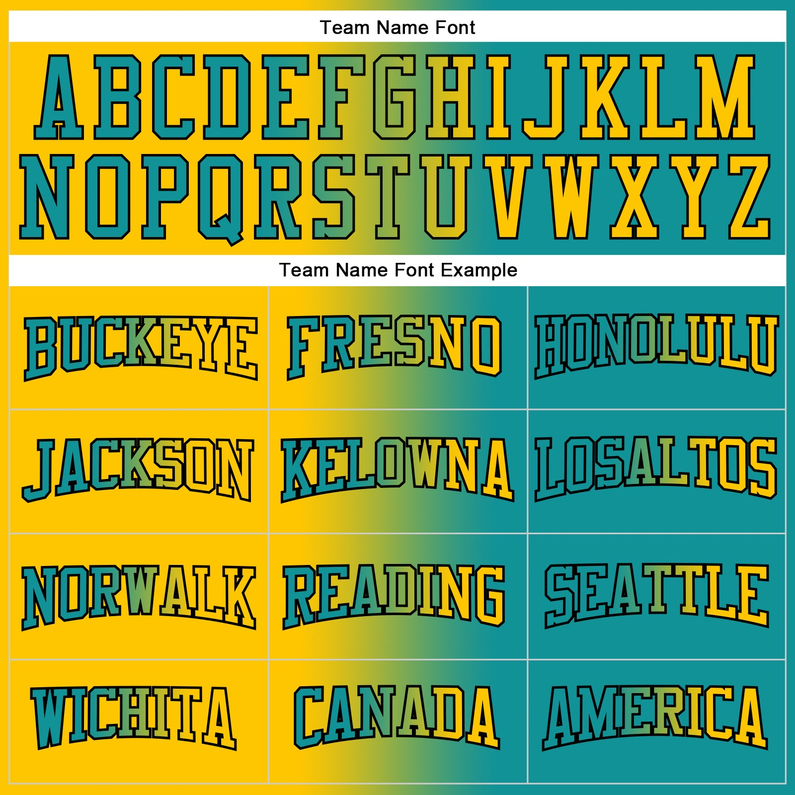 Custom Stitched Teal Yellow-Black Gradient Fashion Sports Pullover Sweatshirt Hoodie