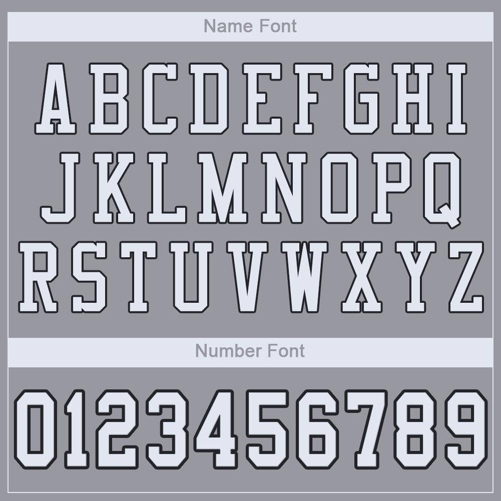 Custom Light Gray White-Black Mesh Authentic Football Jersey