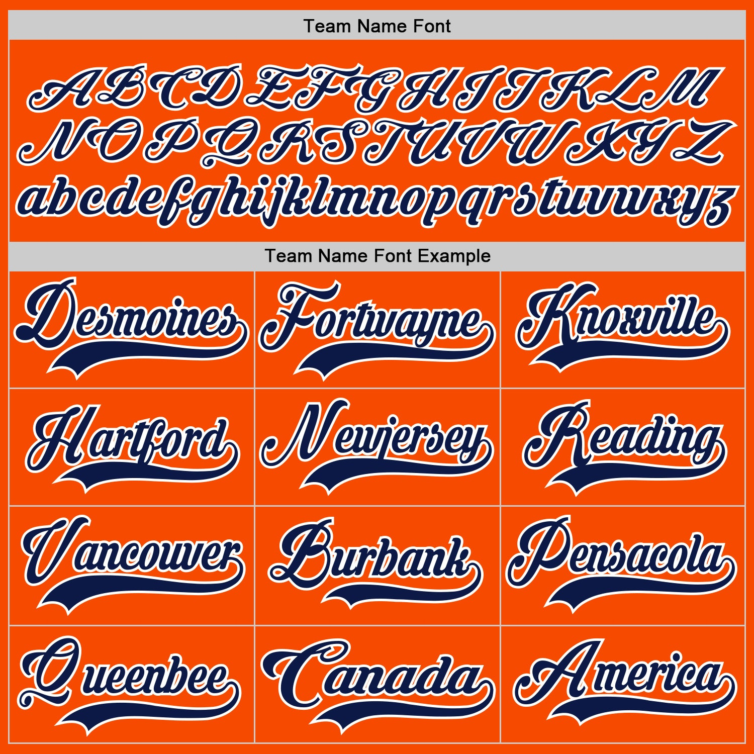 Custom Orange Navy-White Hockey Lace Neck Jersey