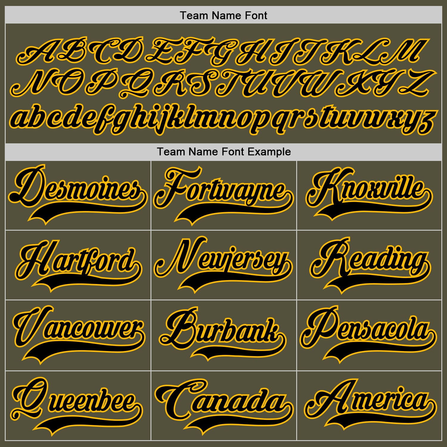 Custom Olive Black-Gold Salute To Service Hockey Jersey