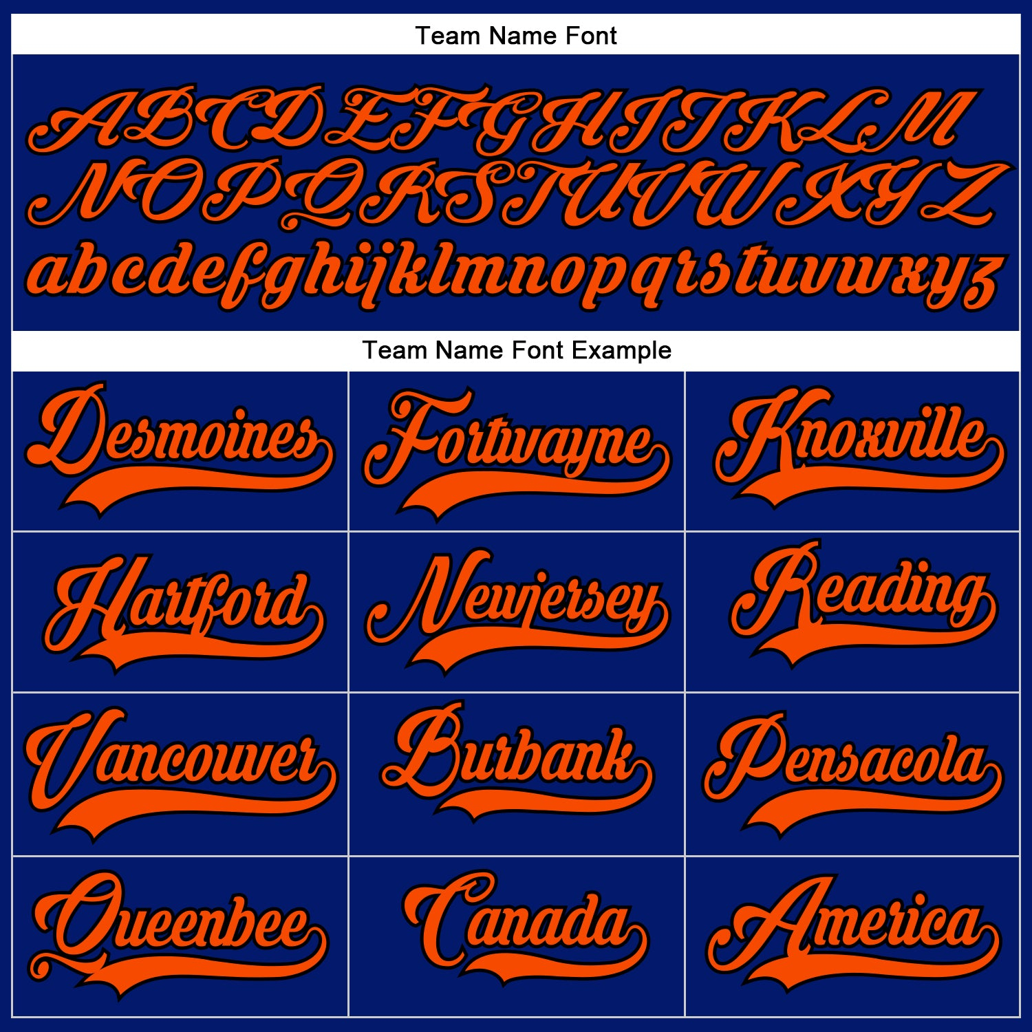 Custom Royal Orange-Black Hockey Lace Neck Jersey