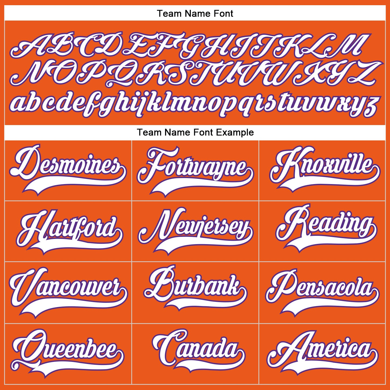 Custom Orange White-Purple Hockey Lace Neck Jersey