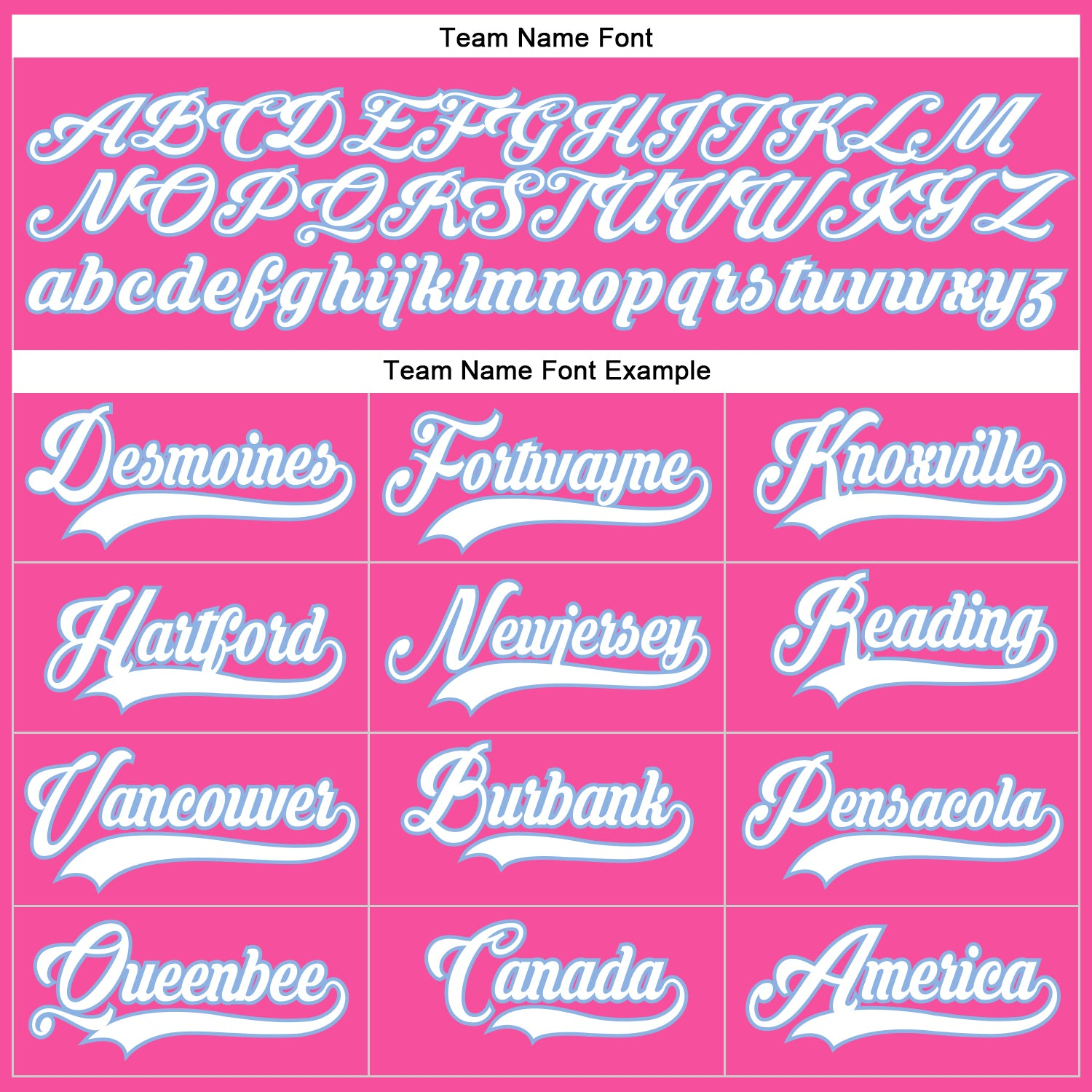 Custom Pink White-Light Blue Hockey Lace Neck Jersey