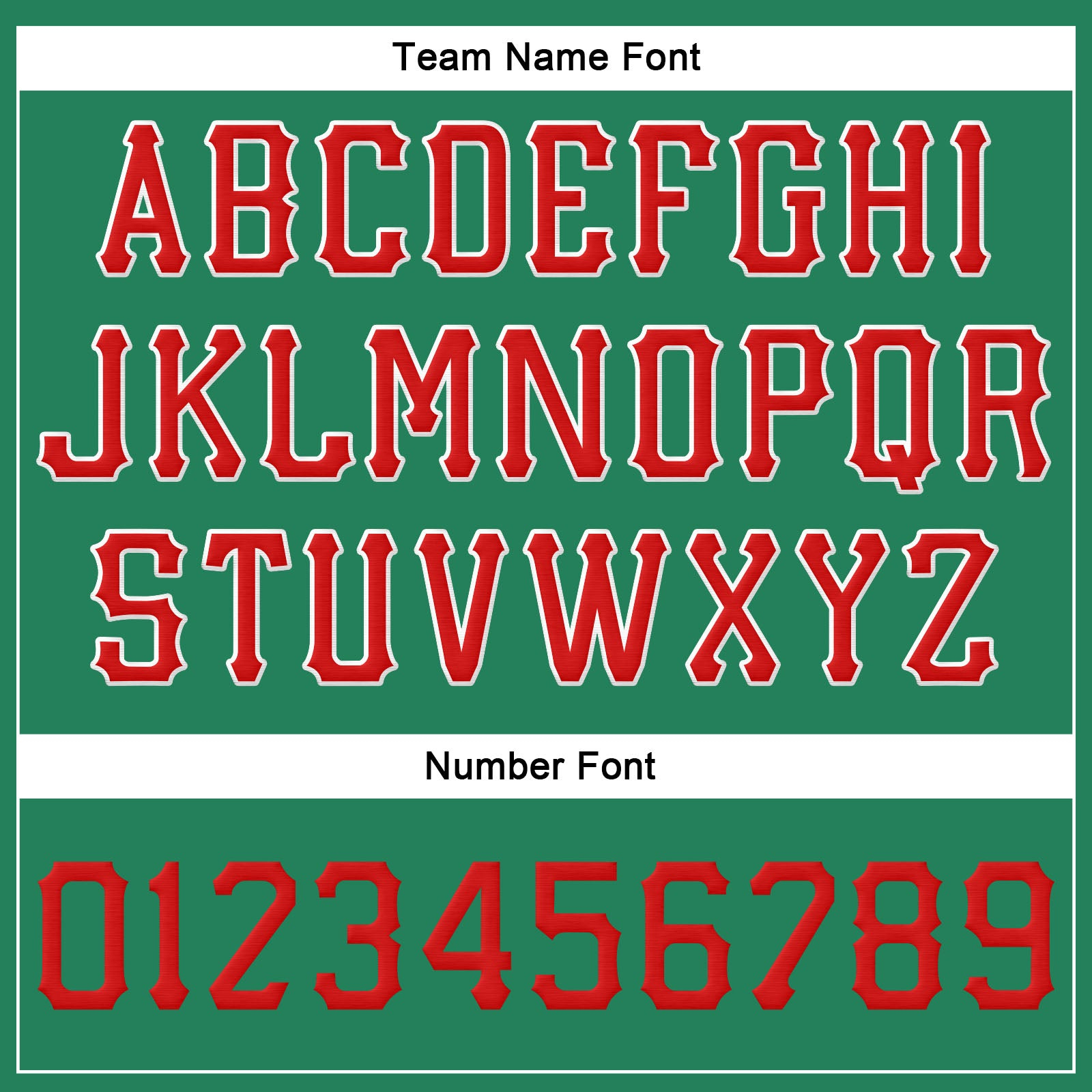 Custom Kelly Green Red-White Stitched Adjustable Snapback Hat