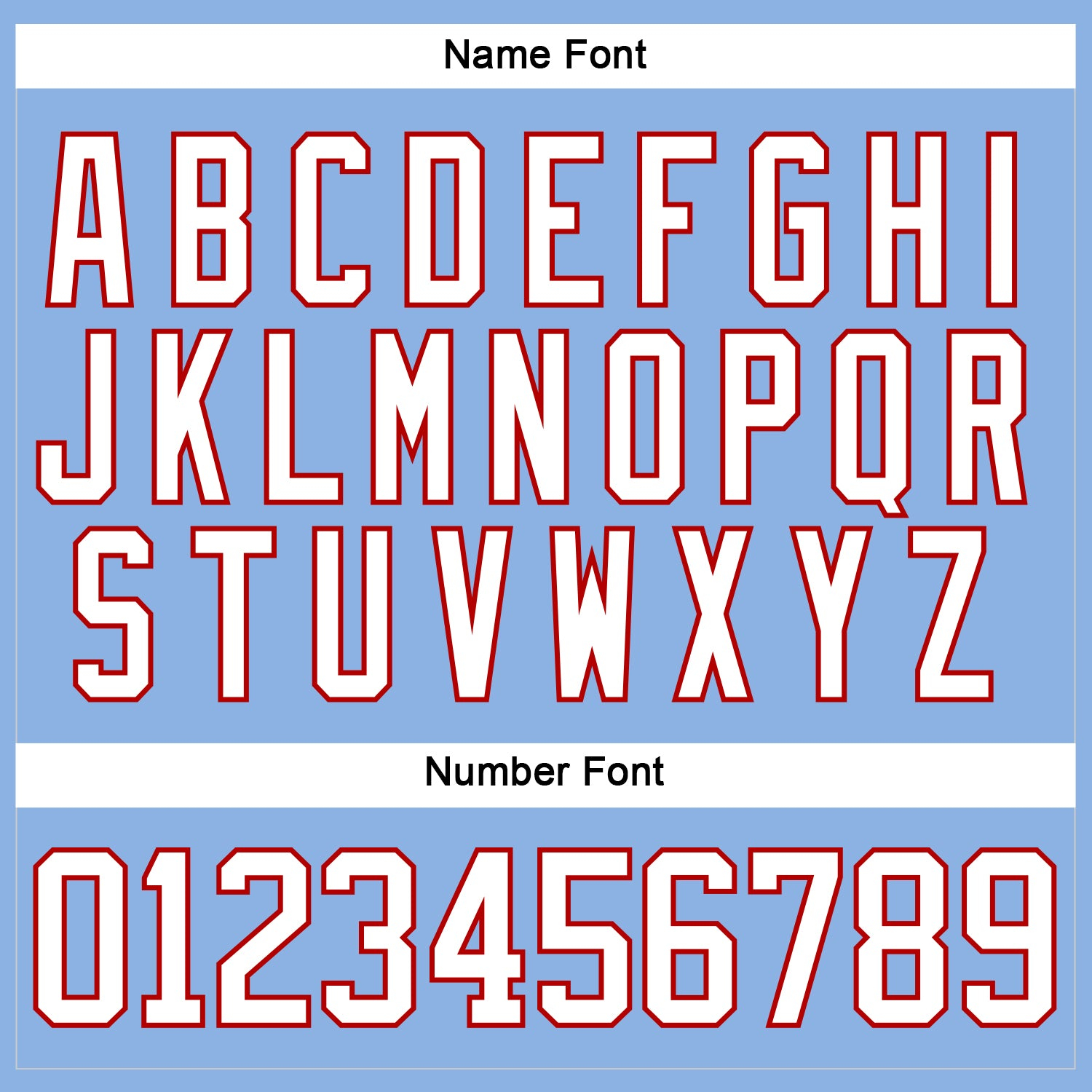 Custom Light Blue White-Red Hockey Lace Neck Jersey