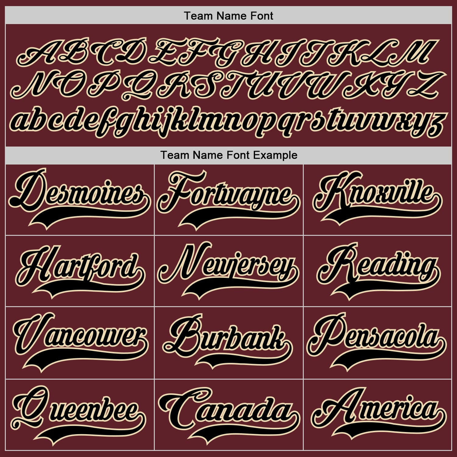 Custom Burgundy Black-Cream Hockey Jersey