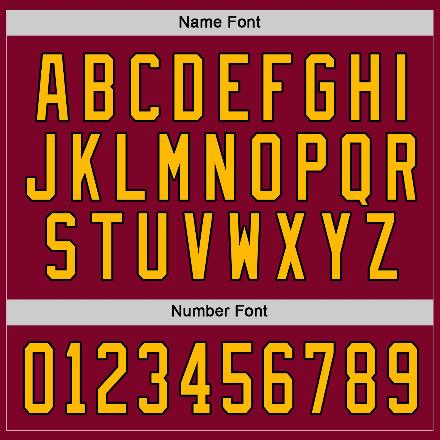 Custom Maroon Gold-Black Hockey Jersey