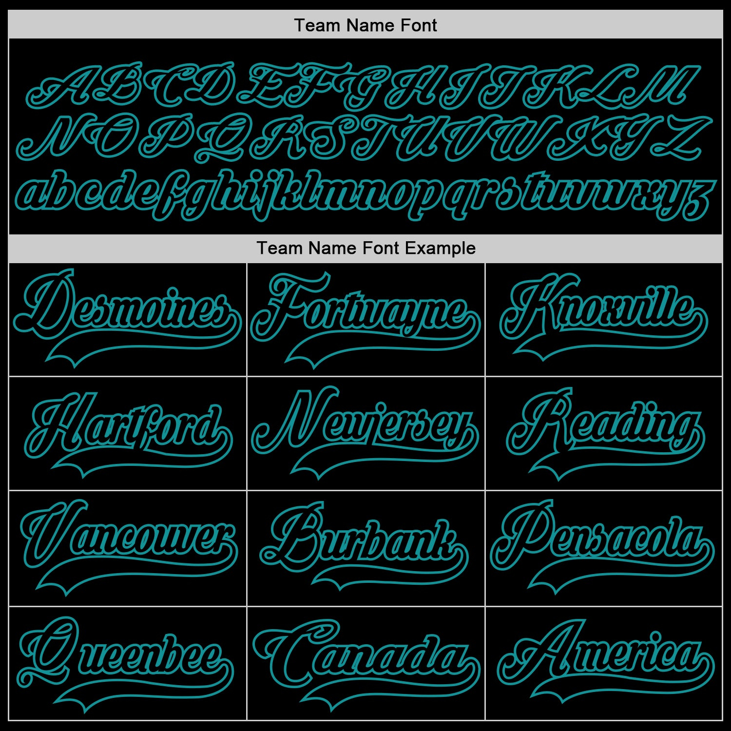 Custom Black Teal Hockey Lace Neck Jersey