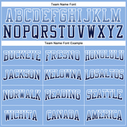 Custom Stitched Light Blue Navy-White Fade Fashion Arrow Sports Pullover Sweatshirt Hoodie