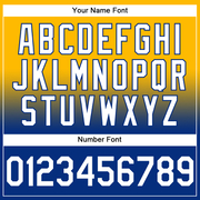 Custom Stitched Gold White-Royal Fade Fashion Sports Pullover Sweatshirt Hoodie