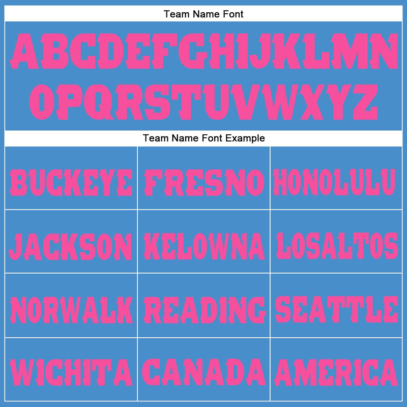 Custom Powder Blue Pink Fleece Jogger Sweatpants