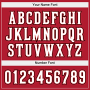 Custom Stitched Red White-Black Sports Pullover Sweatshirt Hoodie