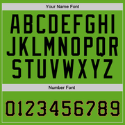 Custom Stitched Neon Green Black-Old Gold Sports Pullover Sweatshirt Hoodie